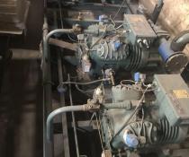 used bitzer compressors on steel frame